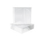 Pack 100 - Eco - 10.4mm Cajas CD Jewelcase para 1 CD/DVD Transparente MediaRange