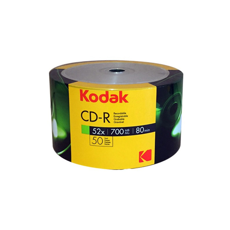 Kodak CD-R 700MB|80min 52X Pack 50